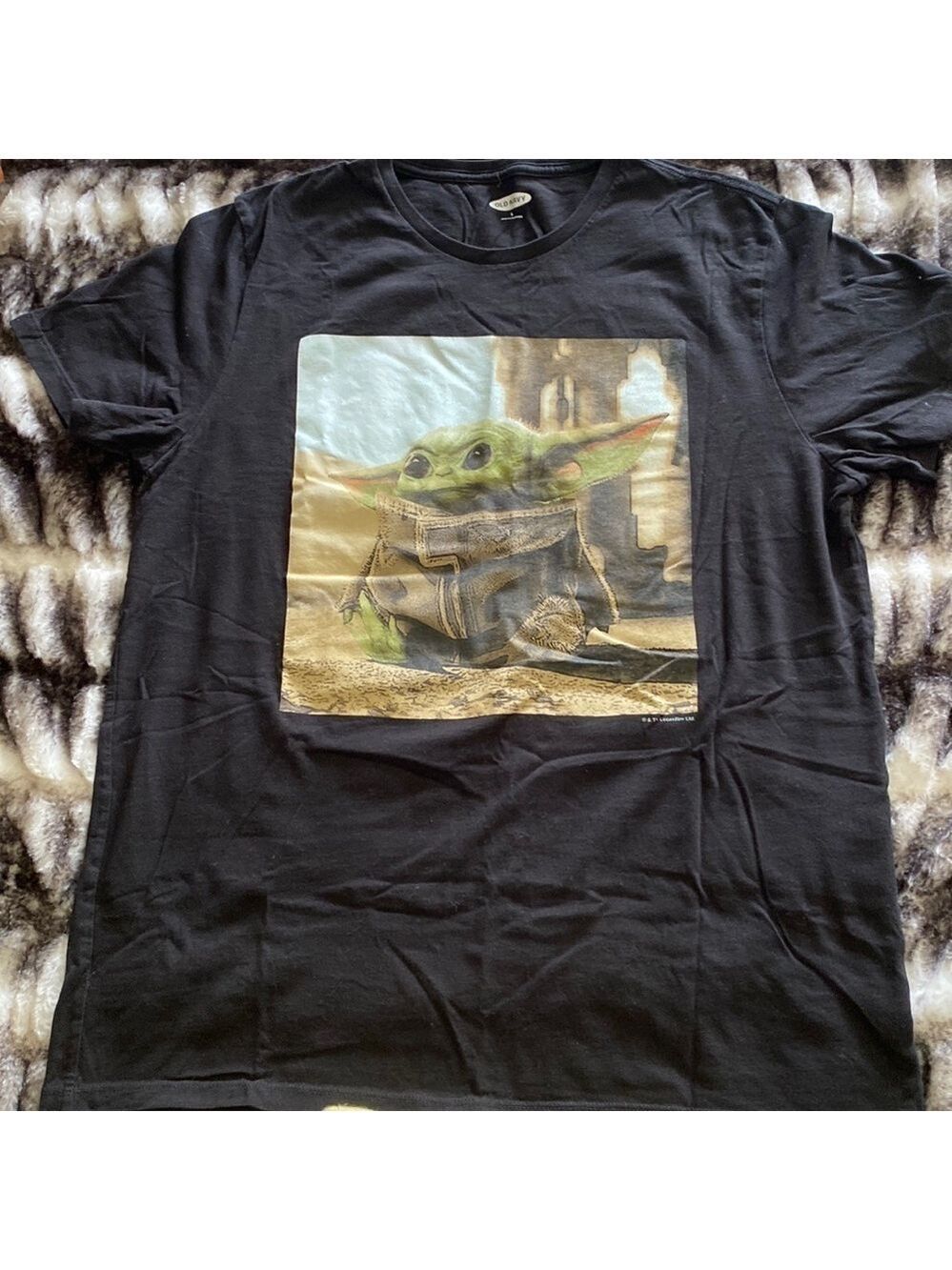 Old Navy Star Wars Grogu T-shirt Size Large
